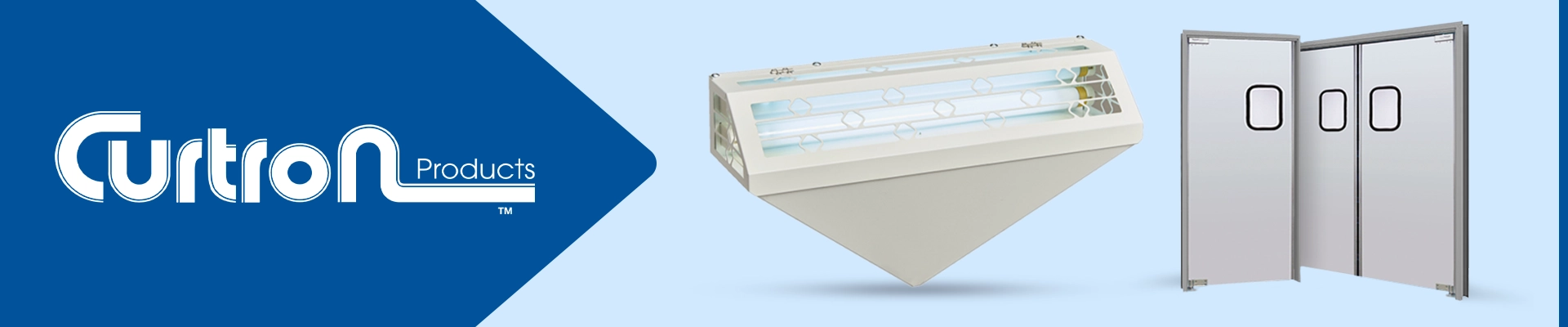 Curtron brand banner
